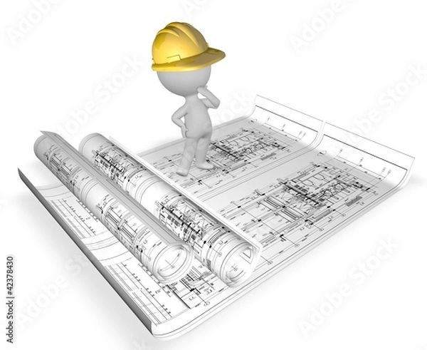 Obraz engineer house 4