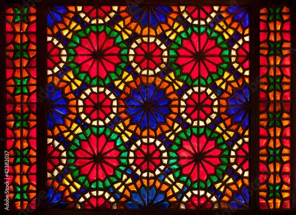 Fototapeta Kolorowe witraże