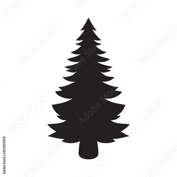 Fototapeta pine tree design