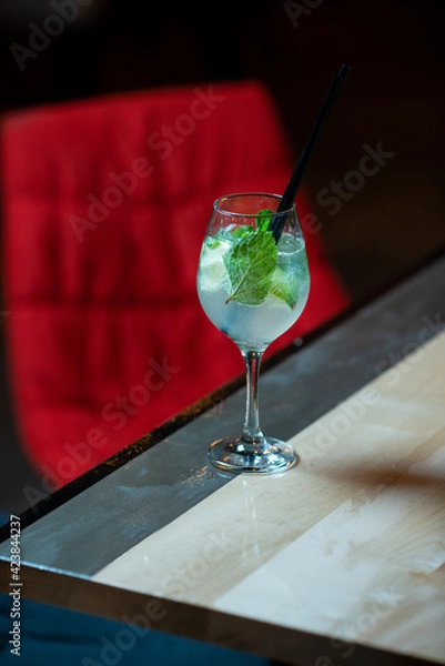 Fototapeta Bio lemonade on the table