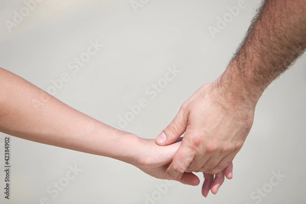 Fototapeta Hands of lovers