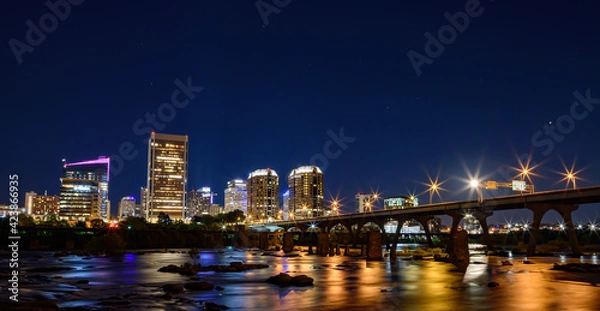 Obraz Richmond Skyline