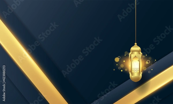 Obraz ramadan kareem background vector illustration