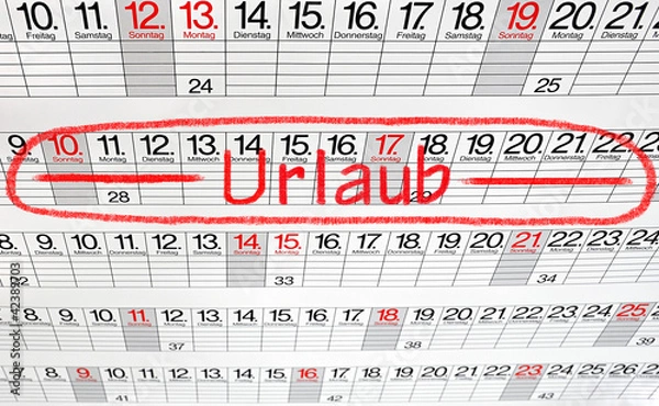 Obraz Urlaub  #120613-001