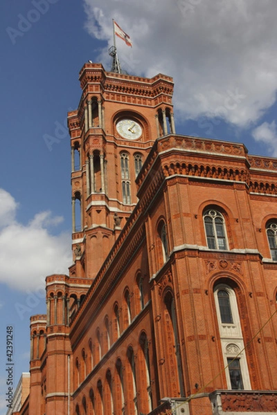 Fototapeta Berlino,Rotes Rathaus
