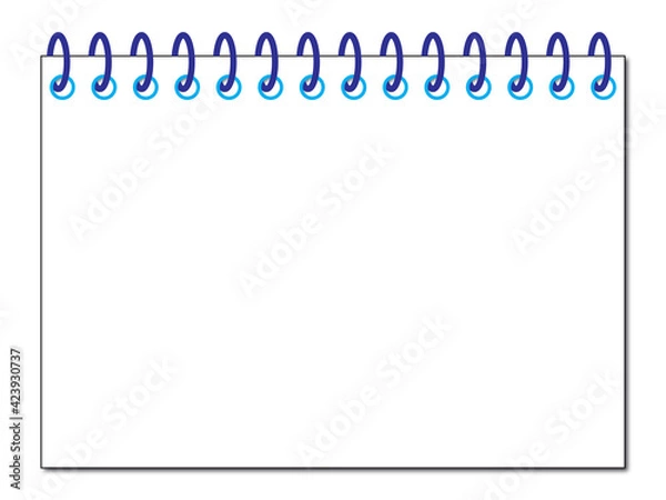 Fototapeta リングノート