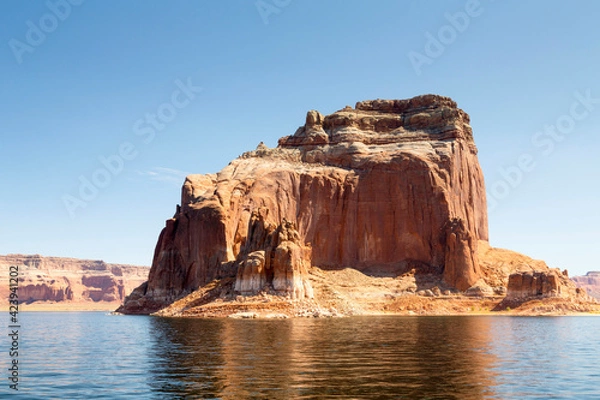 Obraz Lake Powell and the Glen Canyon in Utah and Arizona