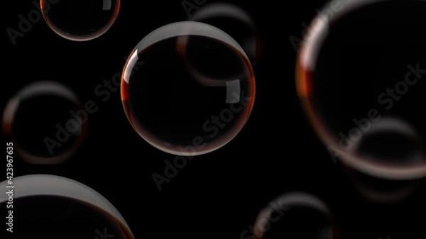 Obraz Abstract Bubbles Background 