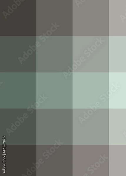 Fototapeta Abstract color Low-Polygones Generative Art background illustration
