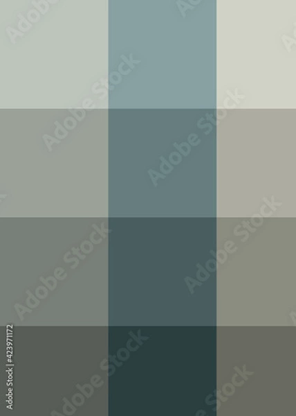 Fototapeta Abstract color Low-Polygones Generative Art background illustration