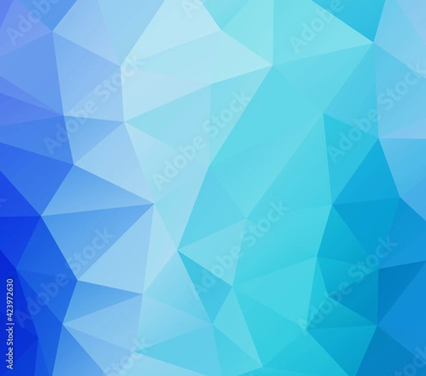 Obraz Vector background from polygons, abstract background, wallpaper
