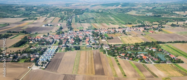 Obraz Alberndorf im Pulkautal Luftbild