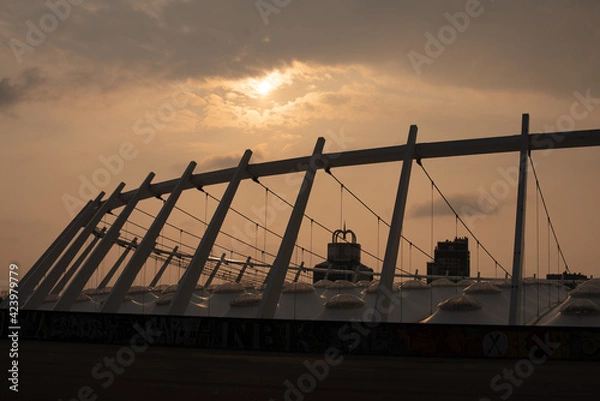 Obraz sunset on the pier