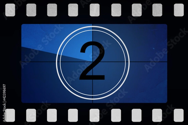 Obraz Film countdown 2