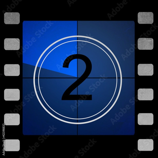 Obraz Film countdown 2