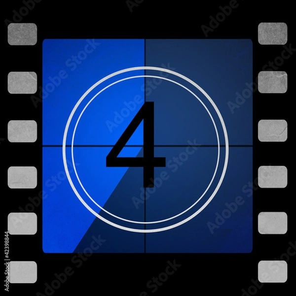 Obraz Film countdown 4