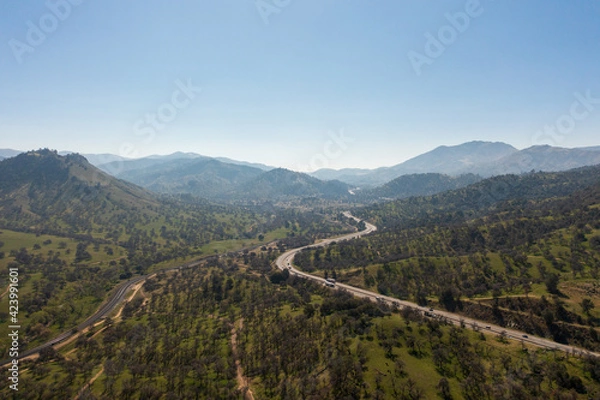 Obraz view of the mountains