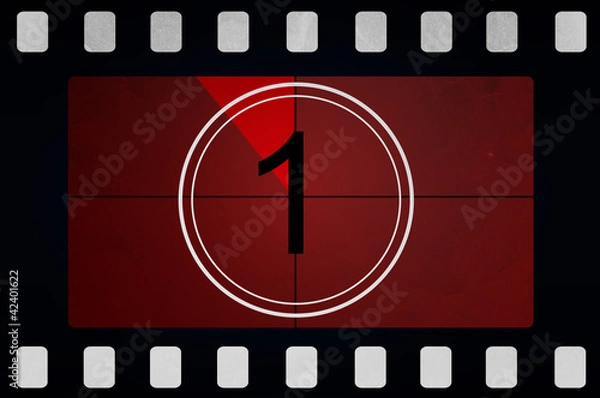 Obraz Film countdown 1