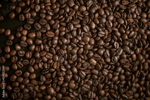 Fototapeta coffee beans background