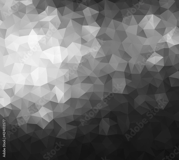 Fototapeta Vector background from polygons, abstract background, wallpaper