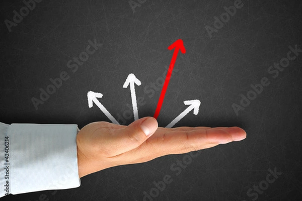 Obraz Business graph