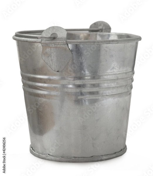 Obraz metal bucket