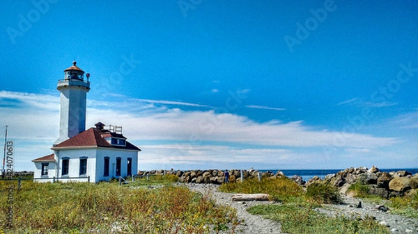 Fototapeta Lighthouse on the coast