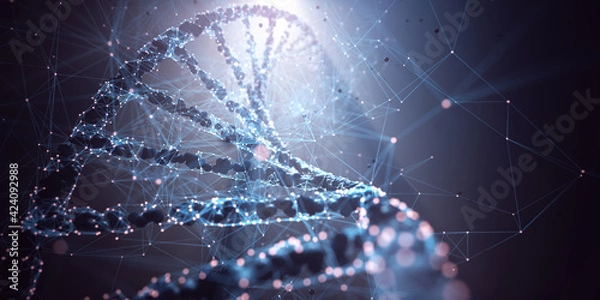Fototapeta Biotechnology Molecular Engineering DNA Genetic Manipulation