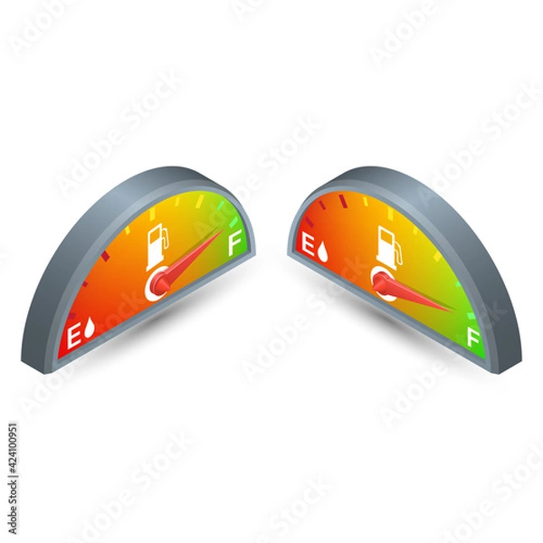 Obraz Fuel indicator icons