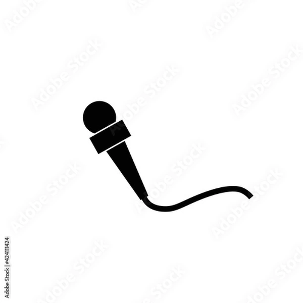 Obraz Microphone icon illustration design