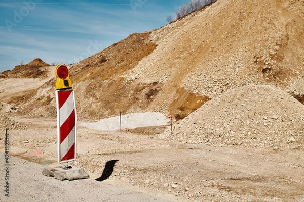 Obraz Baustelle Barke