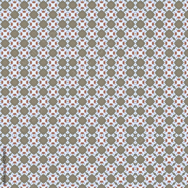 Fototapeta Abstract Illustration of Modern Seamless Pattern