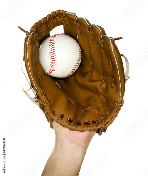 Obraz baseball caught in glove