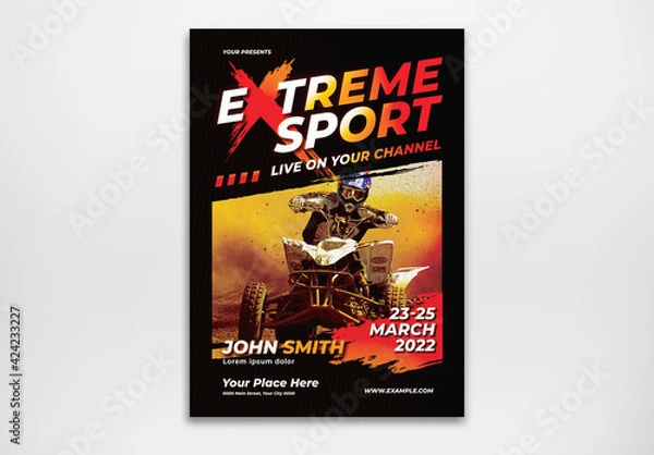 Fototapeta Extreme Sport Flyer