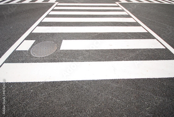 Obraz The pedestrian crosswalk