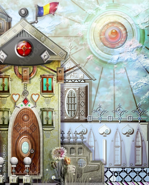 Obraz Ancient mansion.