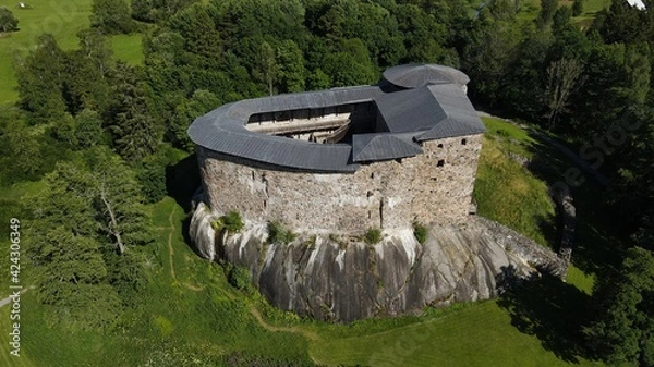 Obraz Aerial view of Raseborg fortress castle, Raasepori, Finland
Medieval