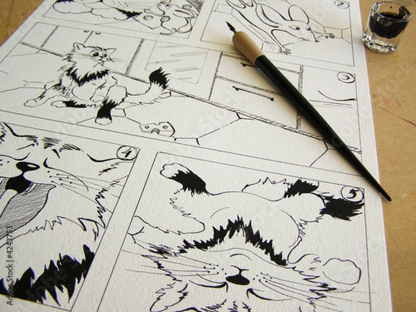Obraz Storyboard