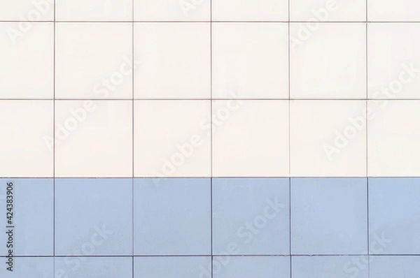 Obraz Light facade tiles in two colors