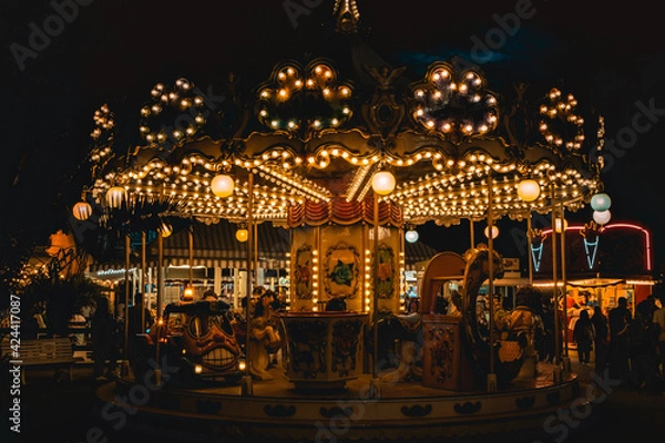 Obraz Carousel in Paris 