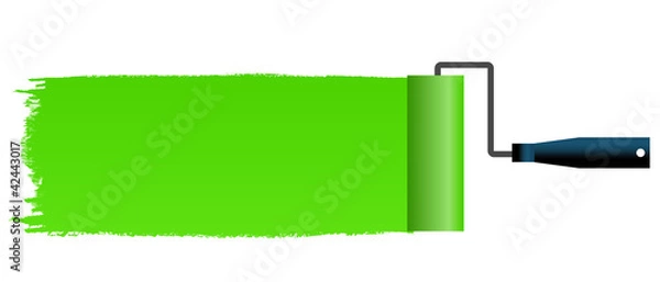 Obraz Farbroller grün