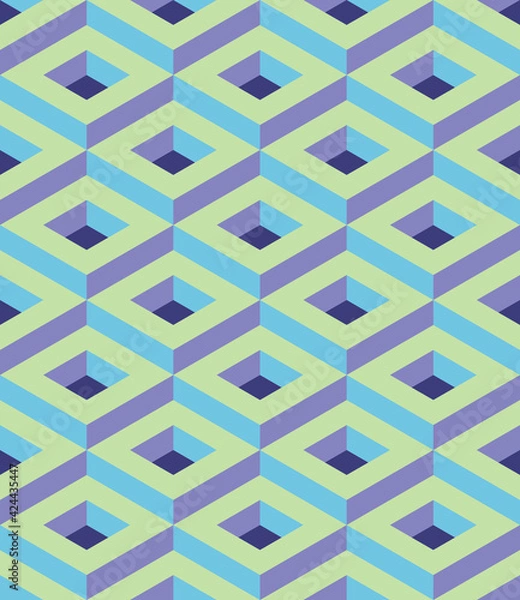 Obraz abstract minimalistic seamless pattern