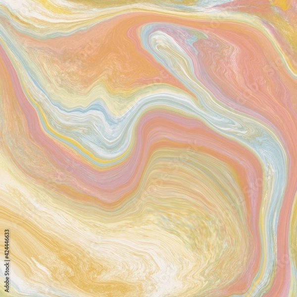 Obraz Liquid marble background,wave abstract texture colorful art for background ,Marble ink colorful. Blue marble pattern texture abstract background used for background or wallpaper.