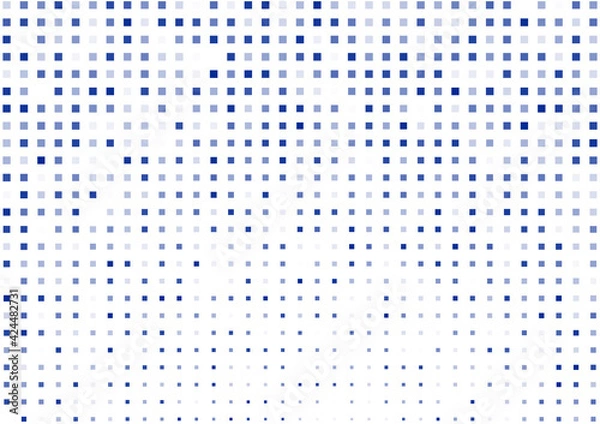 Fototapeta Abstract dotted vector background. Halftone effect. Abstract square design element. Vector