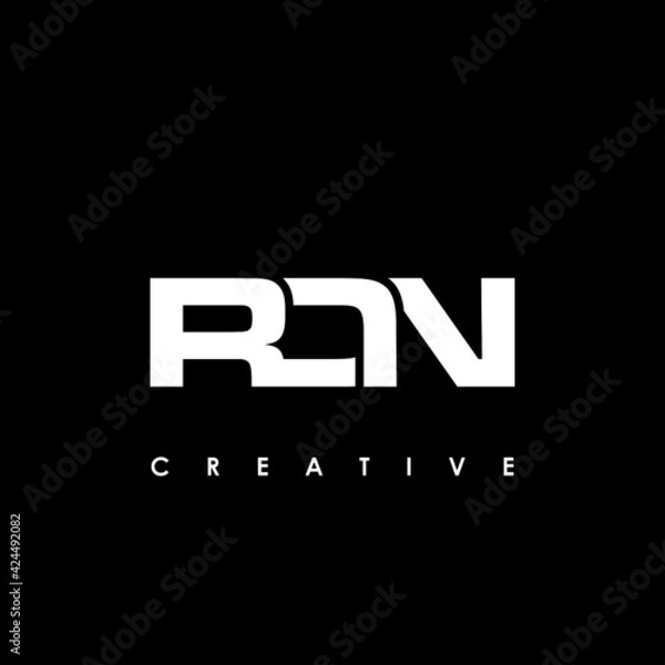 Obraz RDN Letter Initial Logo Design Template Vector Illustration