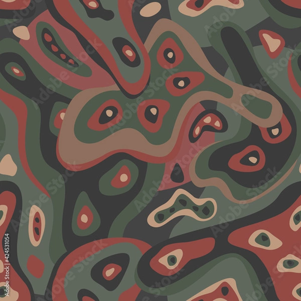 Obraz tropical modern seamless pattern