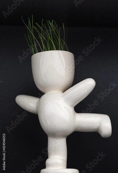 Obraz The flower pot.