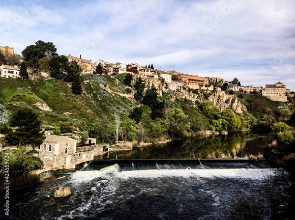 Fototapeta view of the river