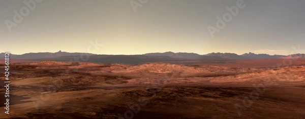 Obraz Mars Environment Landscape