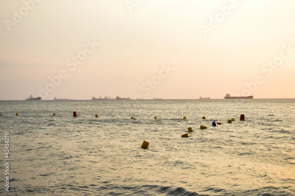 Obraz sunset on the beach